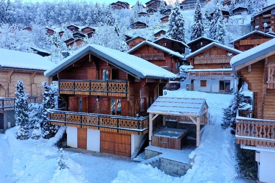 Chalet individuel 8 pers. à Chatel Porte du soleil Esterno foto